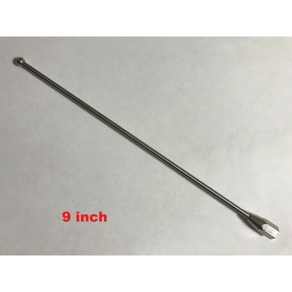 9" inch Stainless Steel Antenna Mast Power Rod Radio AM/FM for ACURA TSX WAGON 2011-2014 Great Looking Antenna Replacement Weatherproof Easy Setup Enhanced Reception