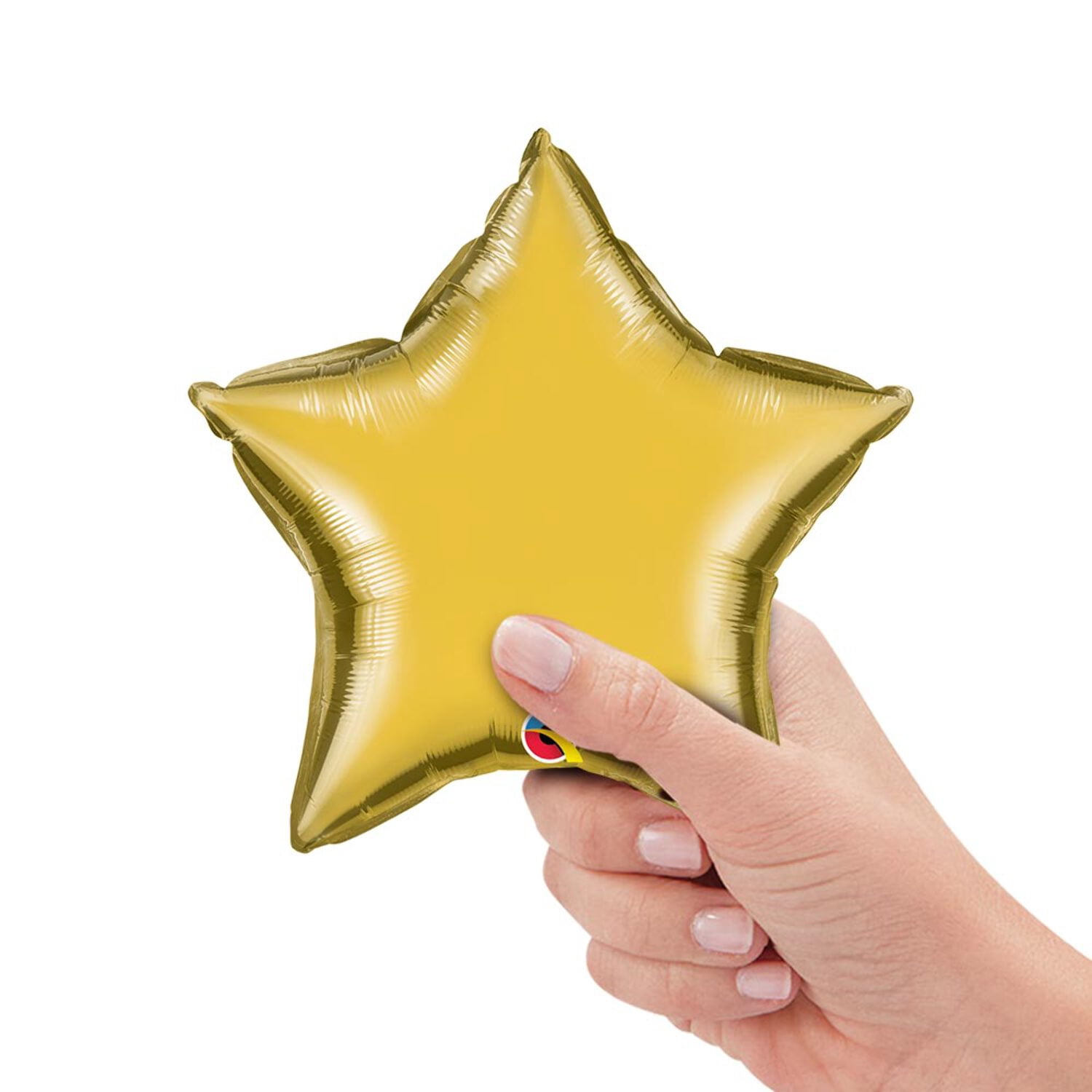 9 inch Star - Metallic Gold (Air-Fill Only) Foil Mylar Balloon - Party ...