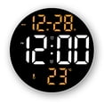 thumbnail image 1 of 9-inch creative dual-purpose LED clock multi-function living room clock bedside clock, 1 of 5