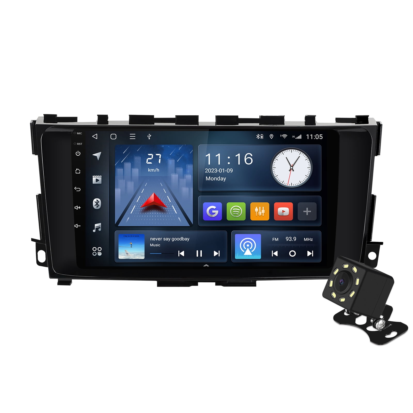 9 inches Android 10 Double Din Car Stereo for Nissan Altima 20142018 IPS Touchscreen Screen Car