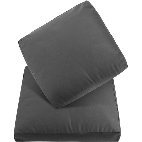 9 lb Sensory Weighted Hug Pillow with Glass Bead Filled, Grey Soft Weighted Polyester Pillow for Adults Men Women Hugging, 12 x 12 Inch