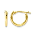 thumbnail image 1 of 9 mm 14K Yellow Gold Madi K Hoop Earrings, Pair, 1 of 1