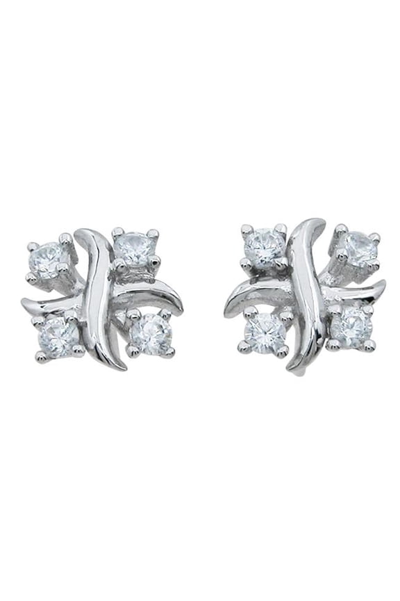 9 mm Sterling Silver Stud Earrings
