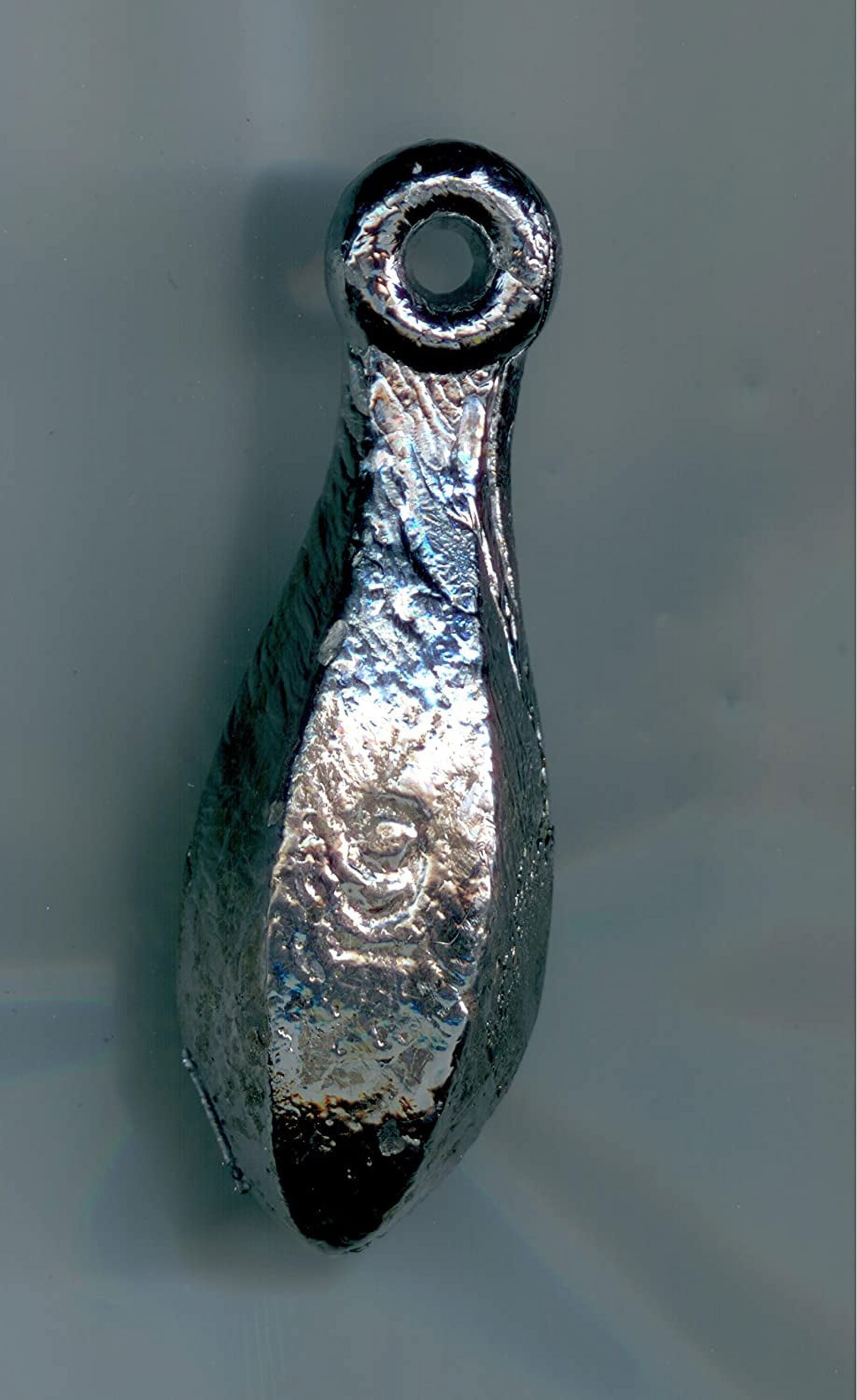 Plombs Pour Pêche - Lot De 10 Plombs Coulissants De 3/16 Oz - Par S & J's Tackle Box