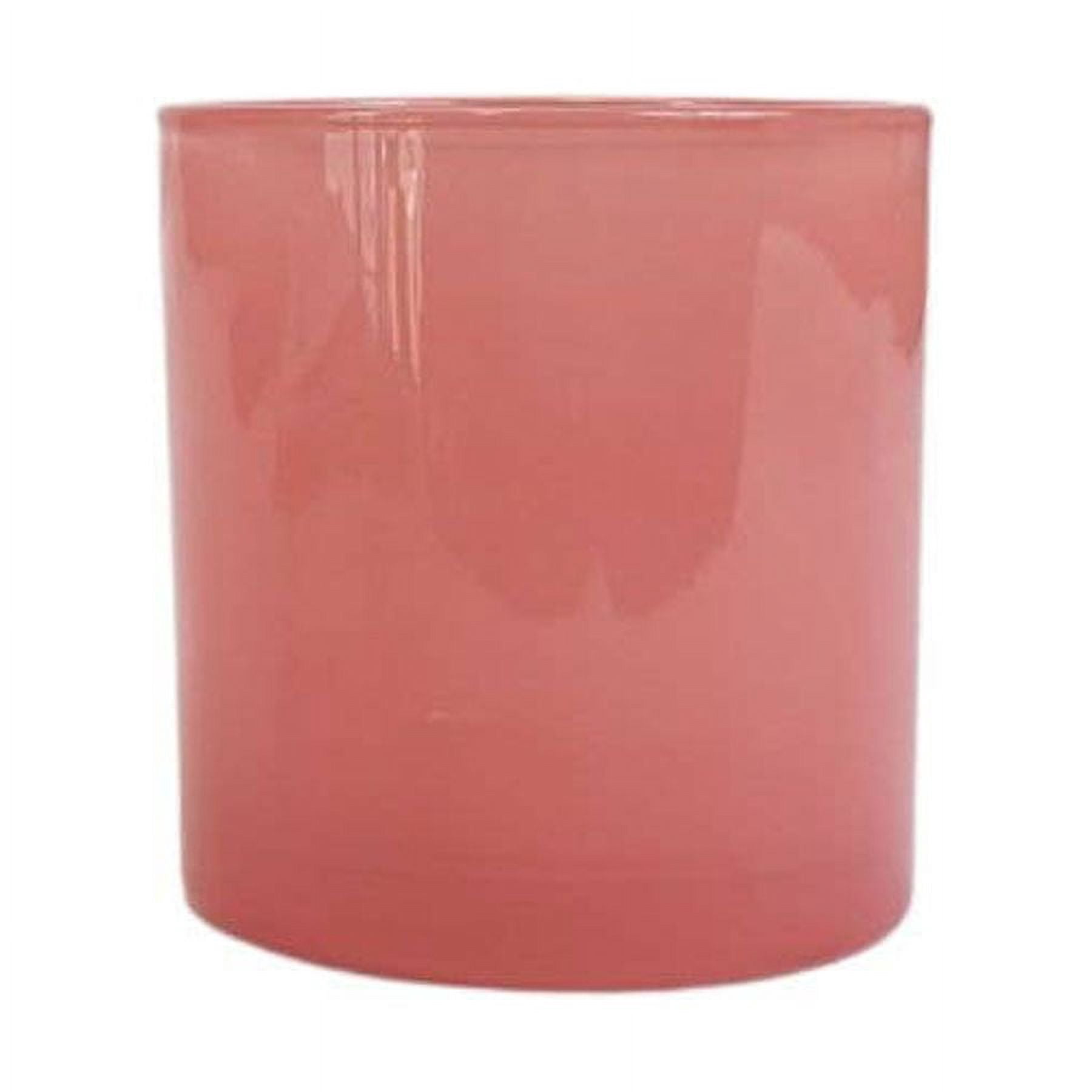 9 oz. Monticiano Ballerina Pink Empty Candle Jar candle vessels for DIY candle-making projects (Box of 12) FREE SHIPPING