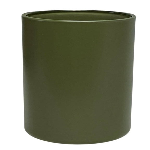 9 oz. Monticiano Matte Olive Empty Candle Jar candle vessels for DIY candle-making projects (Box of 12) FREE SHIPPING