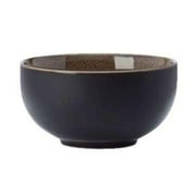9 oz Rustic Chestnut Porcelain Bowl Brown