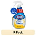thumbnail image 1 of (9 pack) Clorox Bleach Foamer Bathroom and Shower Cleaner Spray, Crisp Lemon, 30 fl oz, 1 of 13