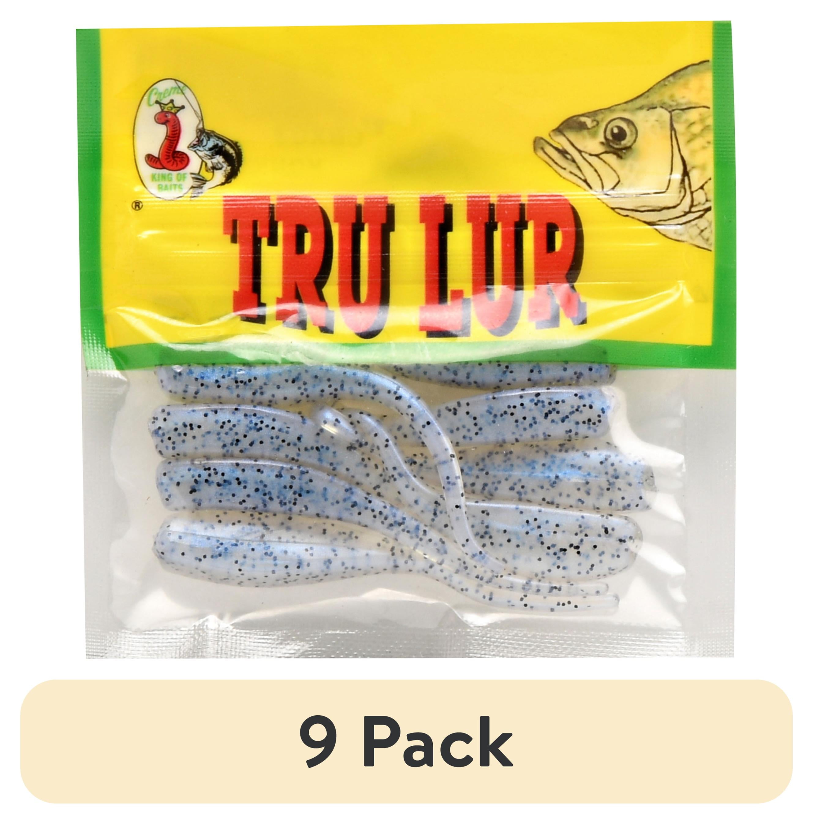 (1 pack) Creme Lure Monkey Milk Crappie Shad Fishing Lure