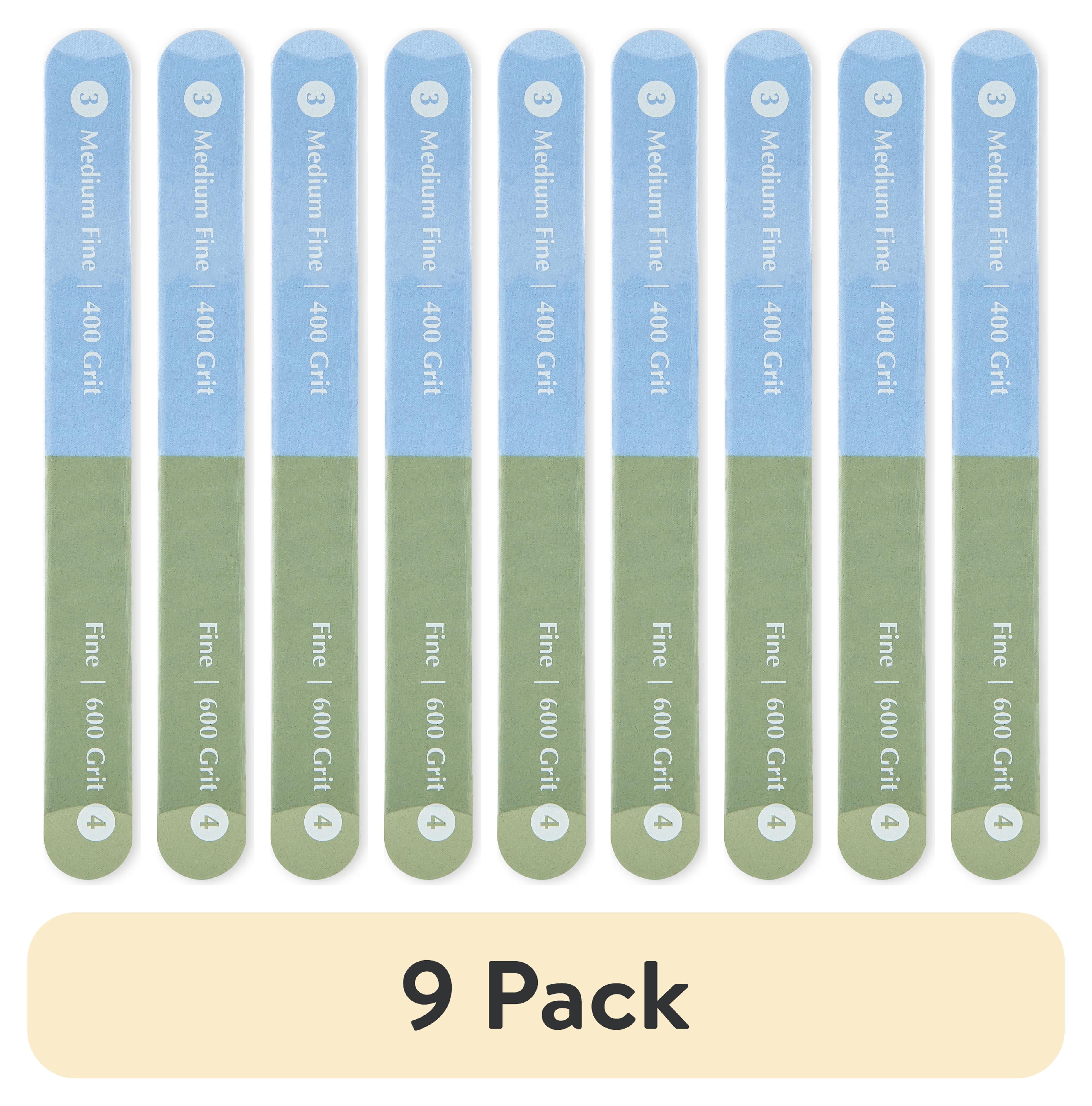 (9 pack) Equate 4-Way Nail Shaper with Multi-Surface Buffing and Polishing