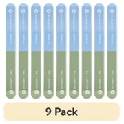 (9 pack) Equate 4-Way Nail Shaper with Multi-Surface Buffing and Polishing