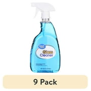 (9 pack) Great Value Glass Cleaner, 32 Fluid Ounce