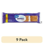 (9 pack) Great Value Iced Oatmeal Flavor Cookies, 18oz
