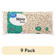(9 pack) Great Value Navy Beans, 16 oz
