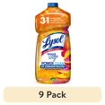thumbnail image 1 of (9 pack) Lysol All Purpose Cleaner, Multi-Surface Disinfectant Floor Cleaner for Mopping Solution, for Bathroom & Kitchen, Mango & Hibiscus, 28 fl oz, 1 of 9