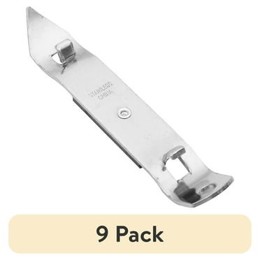 (9 pack) Mainstays Stainless Steel Magnetic Bottle Opener & Can Punch, Silver