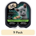 thumbnail image 1 of (9 pack) Sheba Perfect Portions Turkey Entree Kitten Wet Cat Food Pate, 2.6 oz Twin Pack Tray, 1 of 14