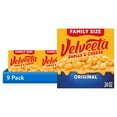 thumbnail image 1 of (9 pack) Velveeta Shells and Cheese Mac and Cheese, 1 Value Size Box, for Easy Dinner or Dinner Sides, Original Flavor, Made with Real Cheese, 24 oz, 1 of 17