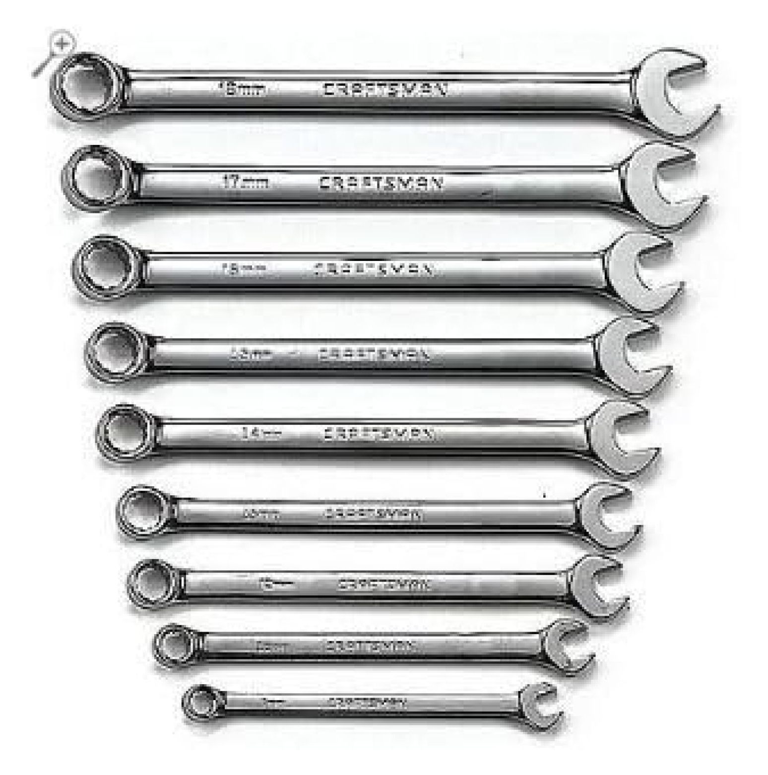 9pc. Combination Wrench Set Metric