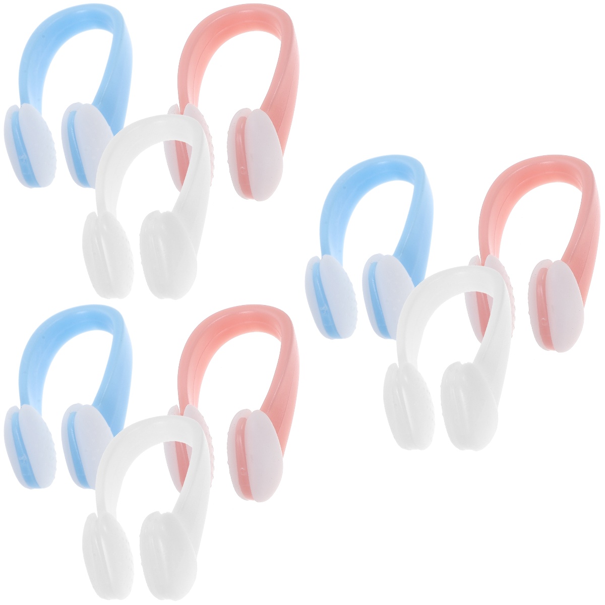 9 pcs Swimming Nose Plugs Children Swim Nose Clips Kids Swimming Nose