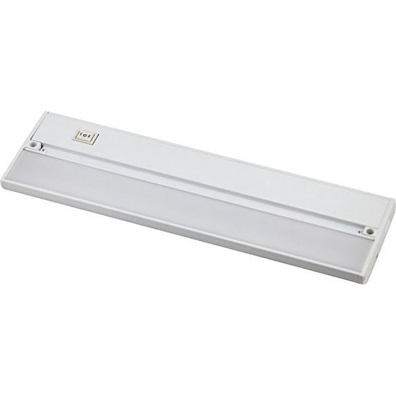 9" White 120v Under Cabinet LED 220 Lumen Light Hard Wire Linkable with Knock Outs Contractor Electrician Grade ETL -- L-6 Series