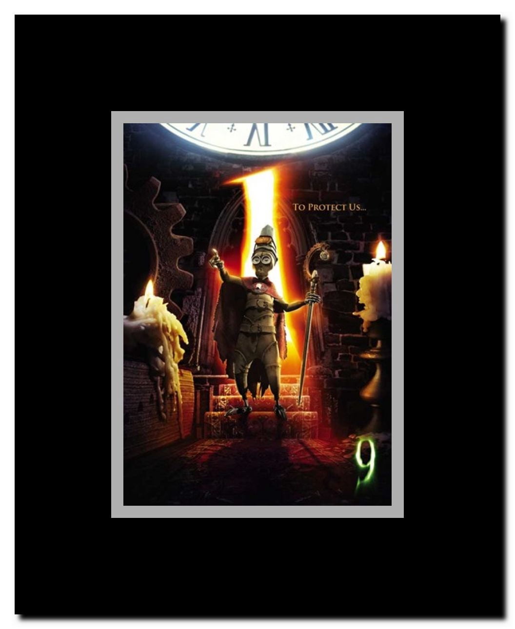 9 - style A Framed Movie Poster