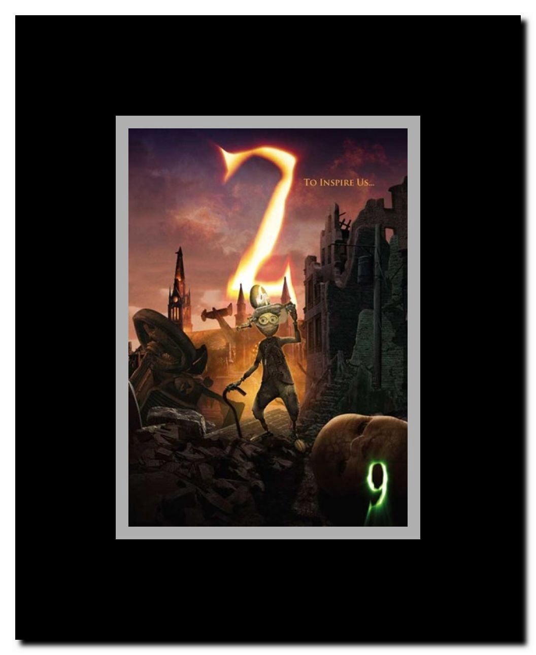 9 - style B Framed Movie Poster