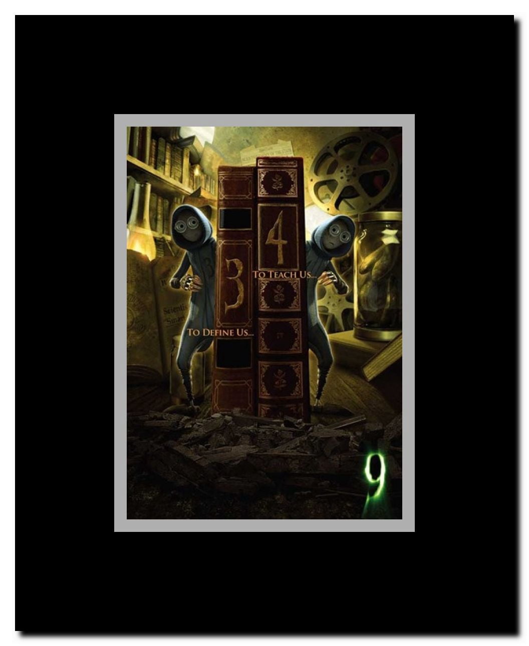 9 - style C Framed Movie Poster