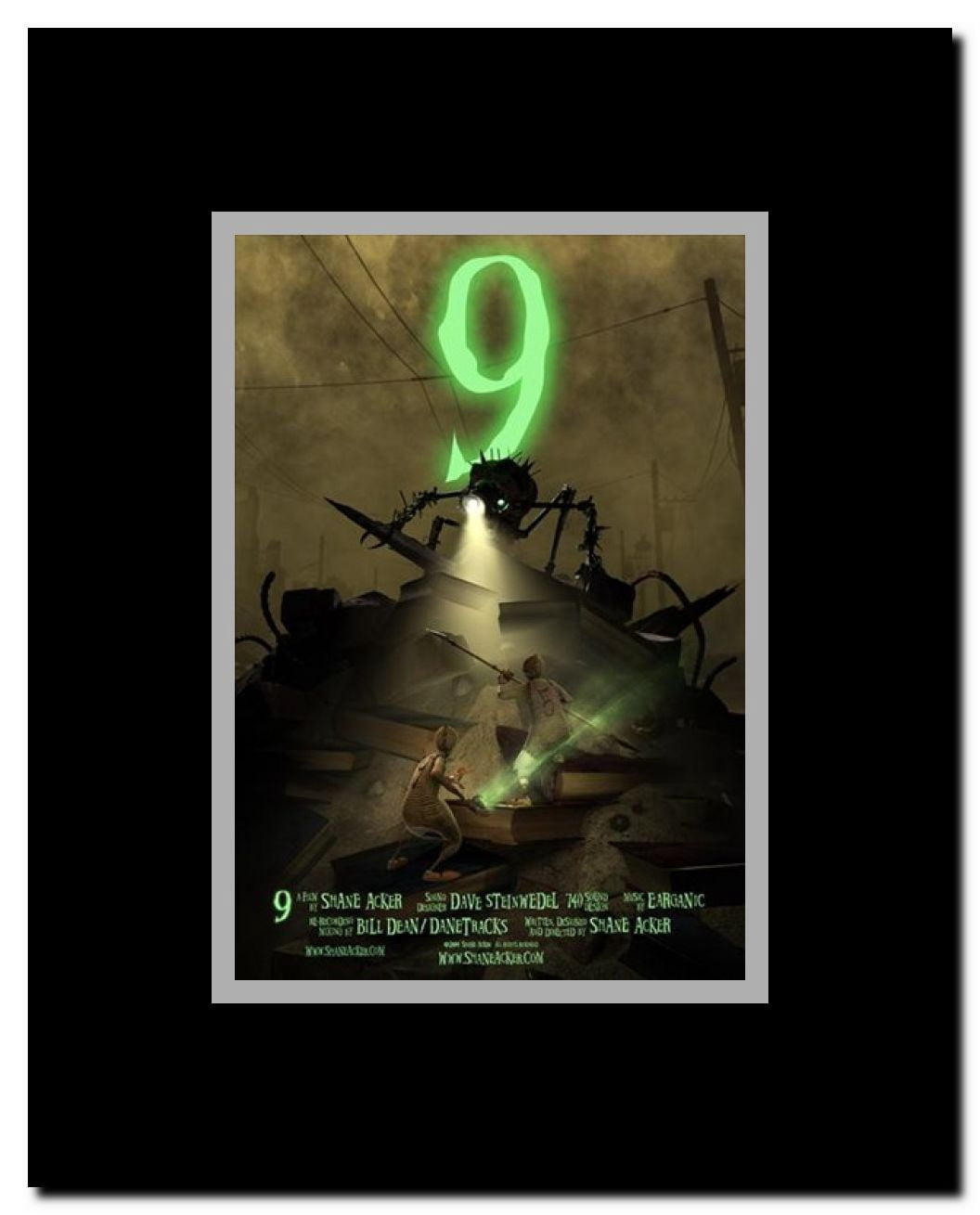 9 - style I Framed Movie Poster