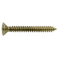 thumbnail image 1 of #9 x 1-1/2" Brass Plated Steel Phillips Flat Head Hinge Screws (20 pcs.), 1 of 2