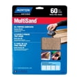 thumbnail image 1 of 9" x 11" Norton 47750 MultiSand All Purpose Sanding Sheet 60-Grit Handy-Pack, 1 of 1
