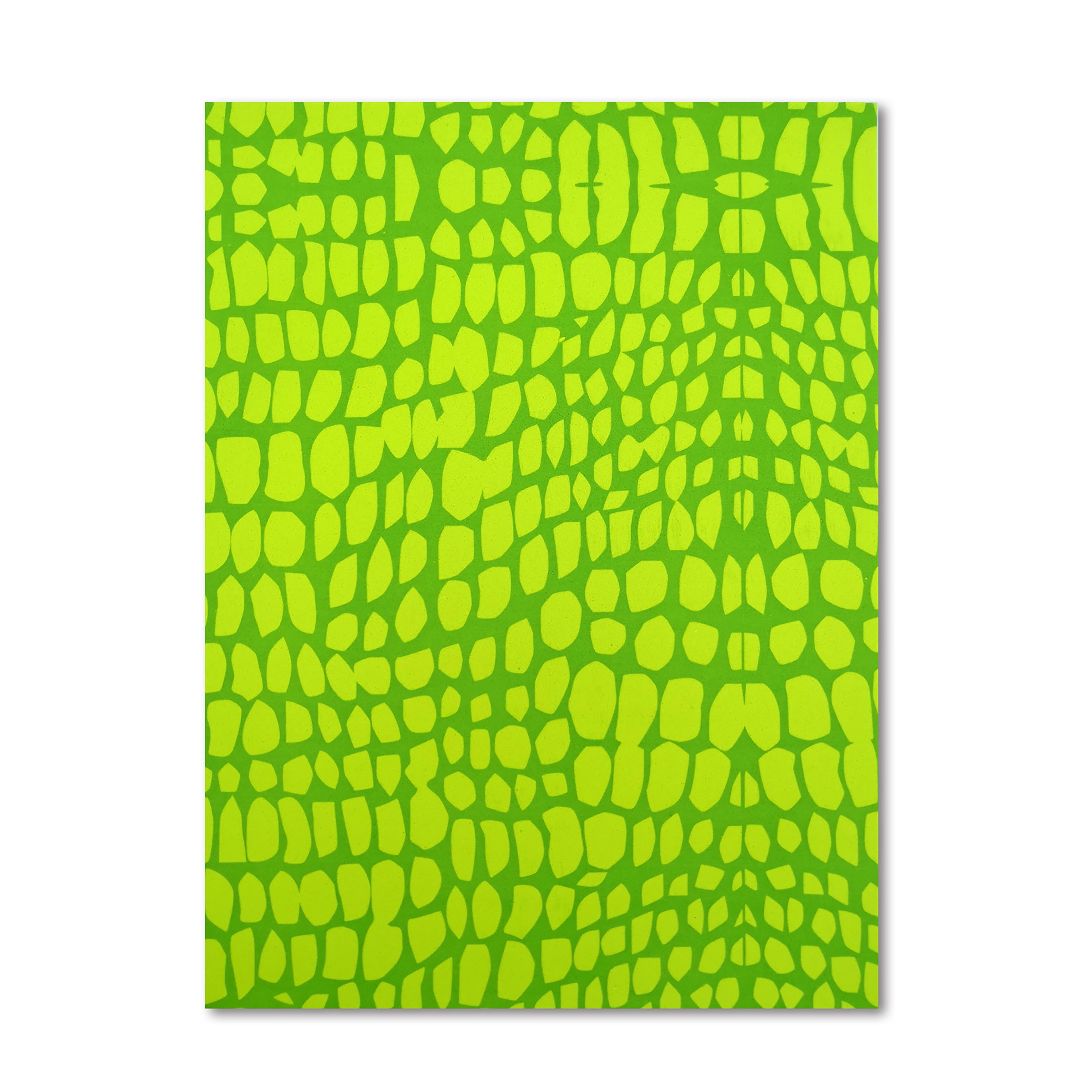 Creatology 9" x 12" Alligator Print Foam Sheet - Green Foam Sheets for Crafts, Costumes & DIY Projects, 20 Pack