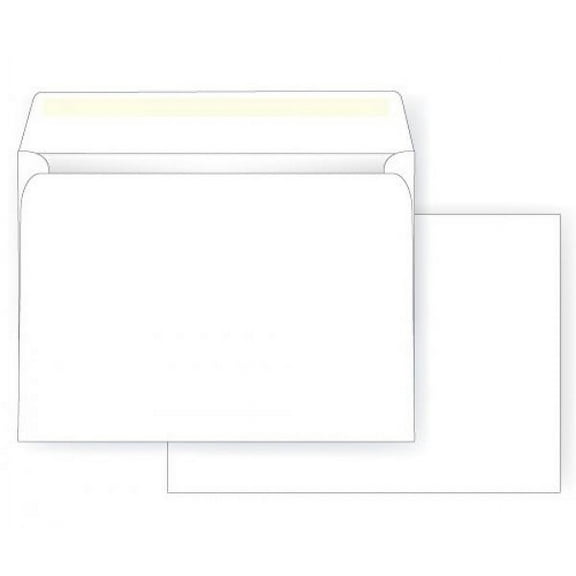 9 x 12 Booklet Envelope - Open Side - 24# White (9 x 12) - Jumbo Series (Box of 500)