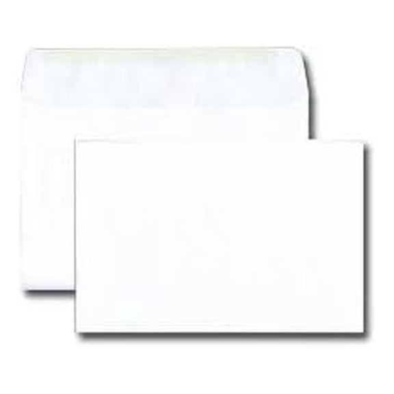 9 x 12 Booklet Envelope - Open Side - 28# White - (9 x 12) - Large Envelope Series (Jumbo) (Box of 500)