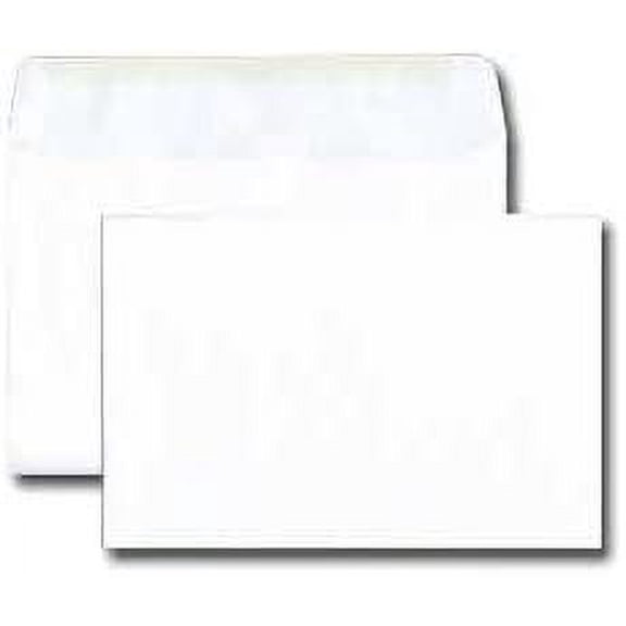 9 x 12 Booklet Envelope - Open Side - 28# White - (9 x 12) - Large Envelope Series (Jumbo) (Box of 500)