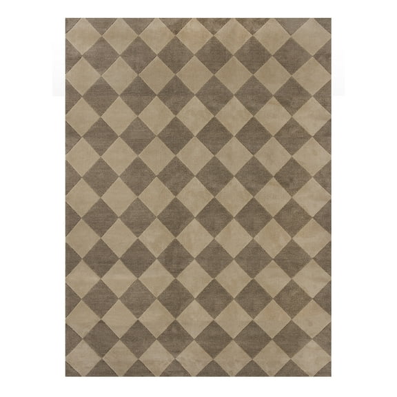Better Homes & Gardens Brown Diamond Indoor 8.75' x 12' Area Rug