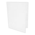 thumbnail image 1 of 9 x 12 Presentation Folders - White Linen (1000 Qty.), 1 of 1