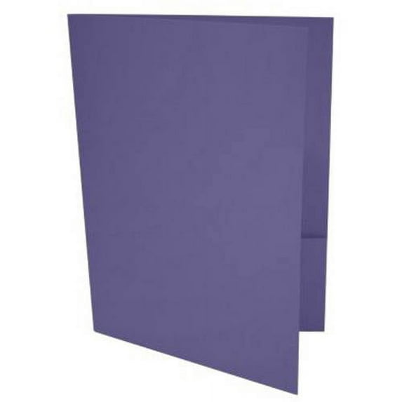 9 x 12 Presentation Folders - Wisteria (500 Qty.)
