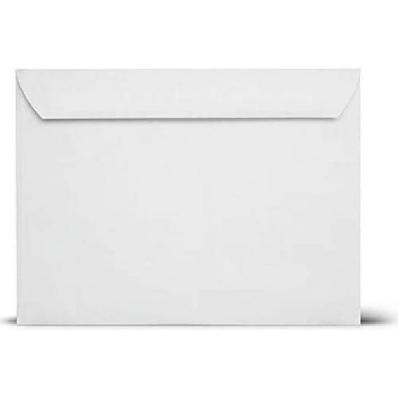 9 x 12 White Booklet Envelopes 24lb - 500 per case