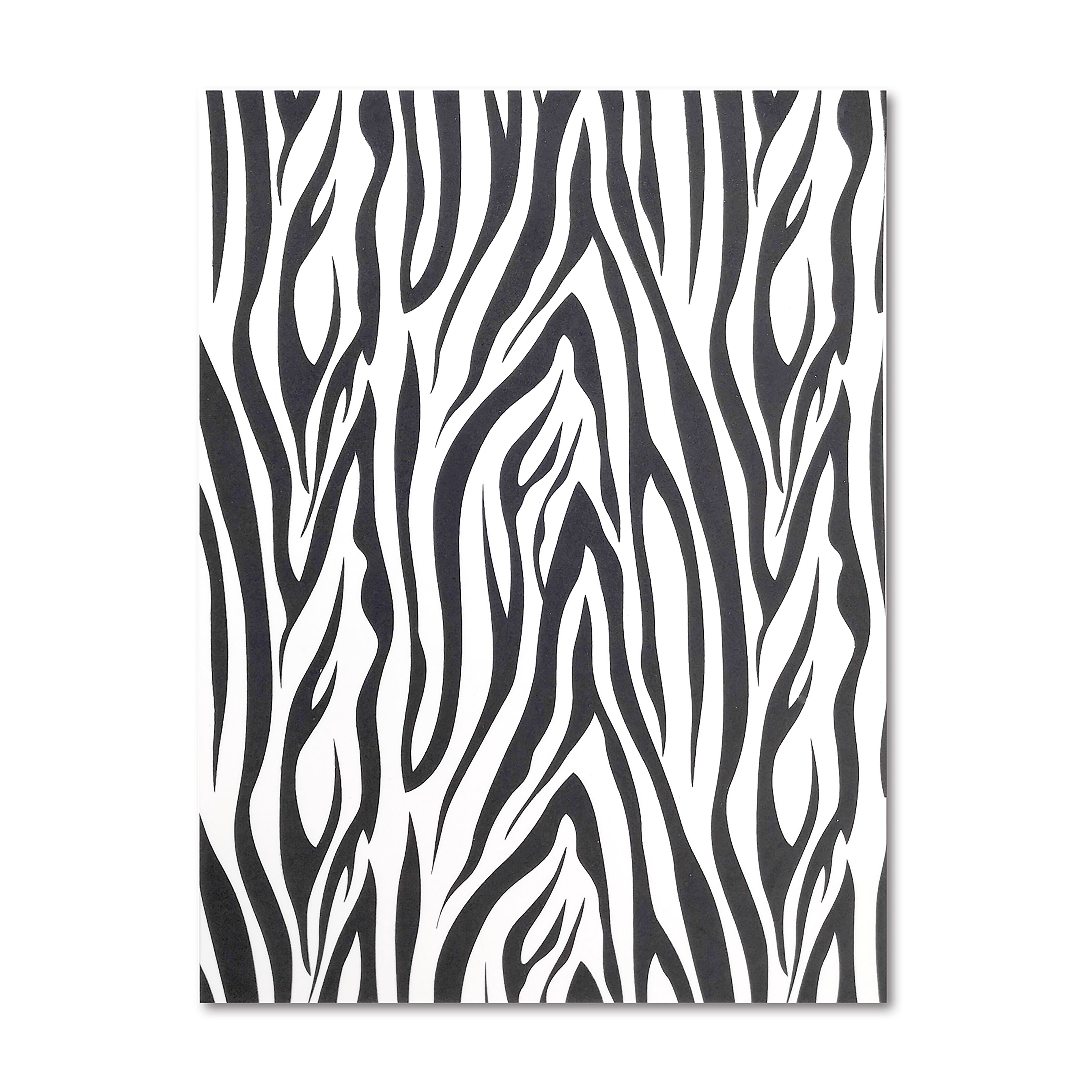 Creatology 9" x 12" Zebra Print Foam Sheet - Black & White Animal Print Foam Sheets for Crafts, Costumes & DIY Projects, 20 Pack