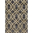 thumbnail image 1 of 9 x 12 ft. Bastille Collection Fretwork Border Woven Area Rug, Gray, 1 of 1