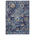 thumbnail image 1 of 9 x 12 ft. Blue & Gold Jacobean Area Rug - Blue Gold - 9' x 12', 1 of 1
