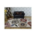 thumbnail image 1 of 9 x 12 ft. Hand Tufted Wool Floral Rectangle Area Rug, Cream, 1 of 1