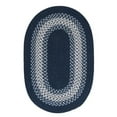 thumbnail image 1 of 9 x 12 ft. North Ridge Wool-Blend Braided Rug, Navy, 1 of 1