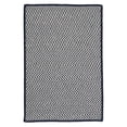 thumbnail image 1 of 9 x 12 ft. Outdoor Houndstooth Tweed Rug, Navy, 1 of 1