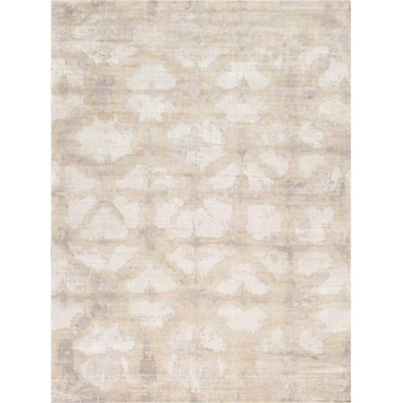 9 x 12 ft. Shibori Collection Hand-Loomed Silk & Wool Area Rug