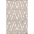 thumbnail image 1 of 9 x 12 ft. Simplicity Collection Hand - Woven Cotton Area Rug, Beige, 1 of 1