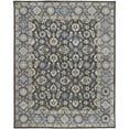 thumbnail image 1 of 9 x 12 ft. Taupe Blue & Ivory Wool Floral Hand Tufted Handmade Stain Resistant Rectangle Area Rug, 1 of 1