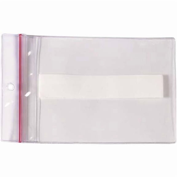 9 x 12 in. Press-On Vinyl Envelopes - Reclosable - Pack of 25