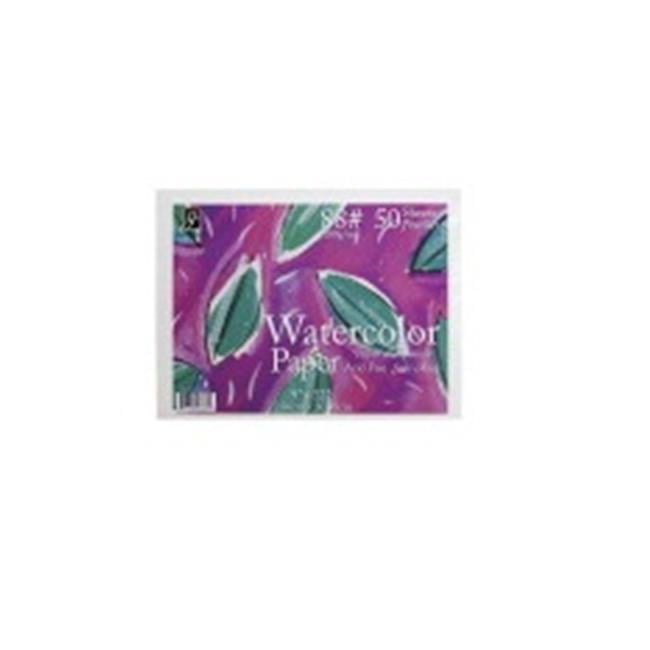 9 x 12 in. Watercolor Paper, 50 Sheets - 88 lb